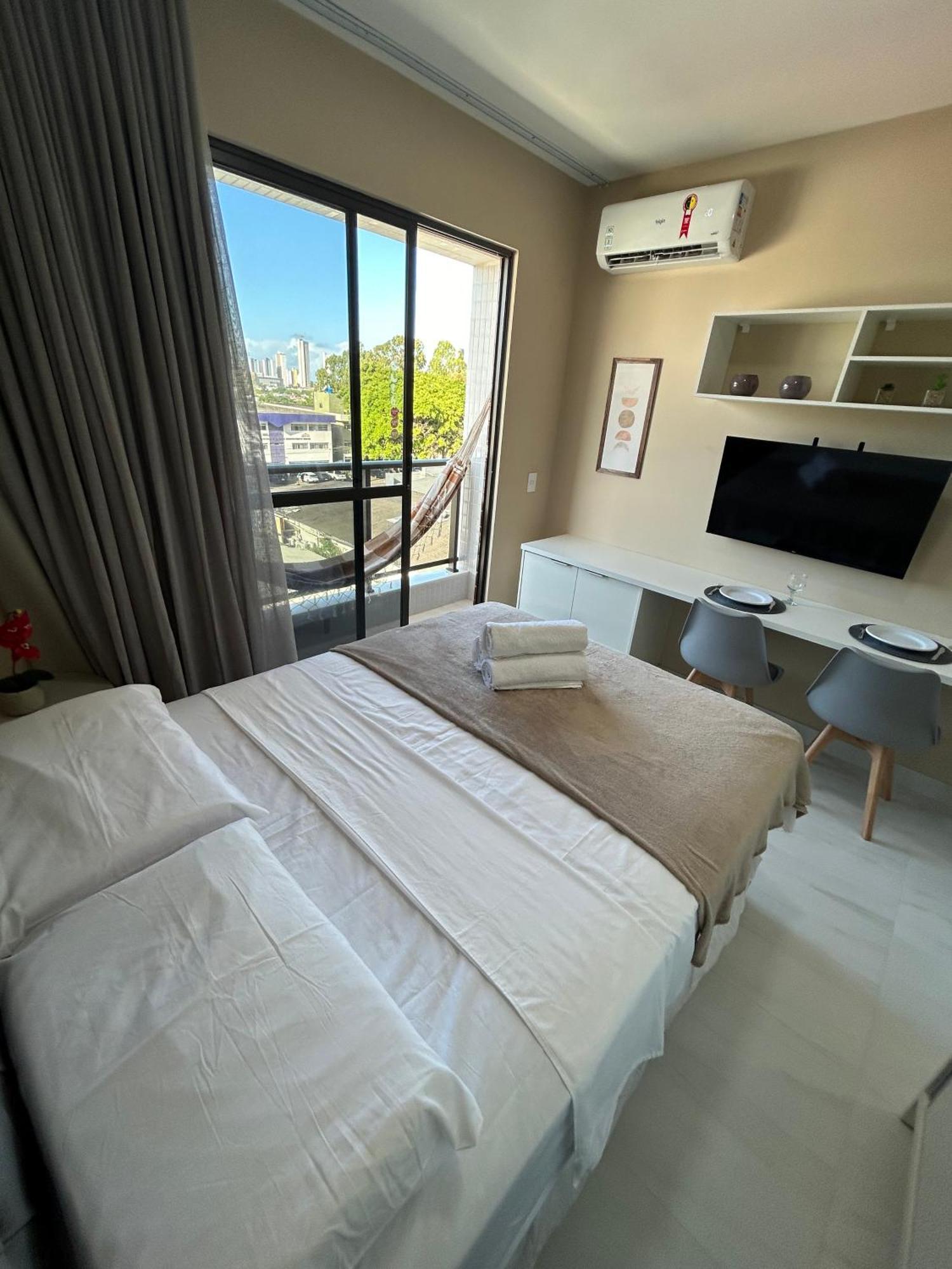 Apartamento Melhores Flats - Formosura 5min Da De Tambau João Pessoa